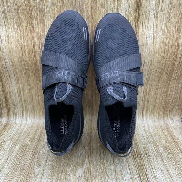 LL‎ Bean Dirigo Men's Size 13 Black Sneakers Slip On Shoes Comfort 519189 - Picture 6 of 9